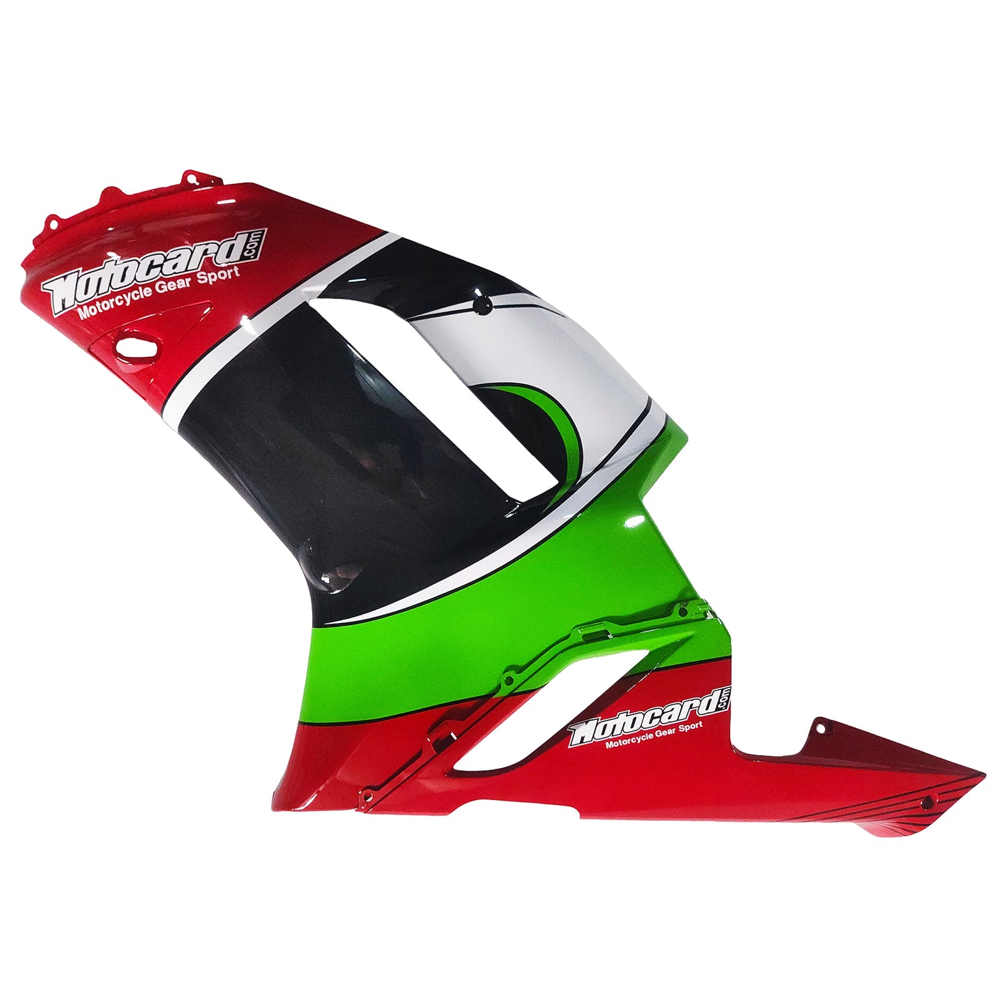 Amotopart Kawasaki ZX6R 636 2007-2008 Kit carena Carrozzeria Plastica ABS