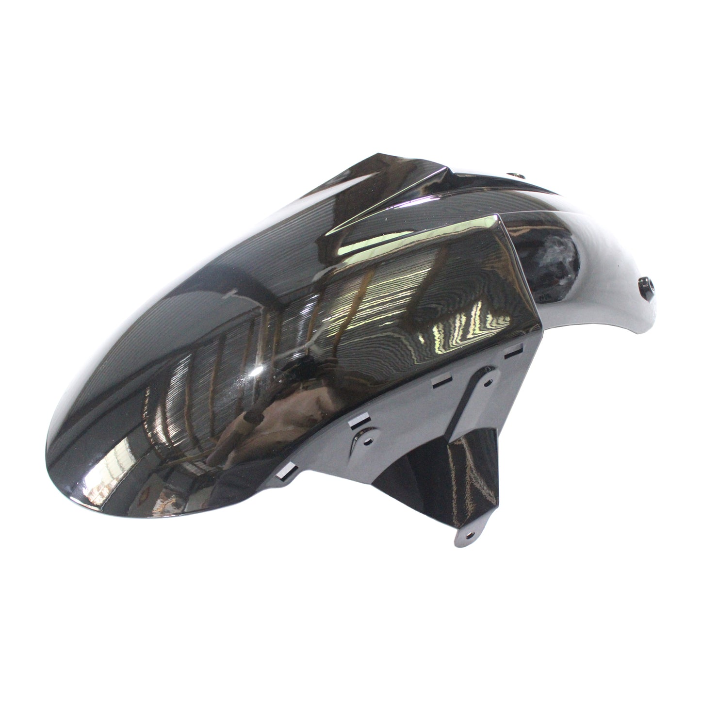 Amotopart Kawasaki 2007-2008 ZX6R 636 Kit di paura rossa a taglio nero