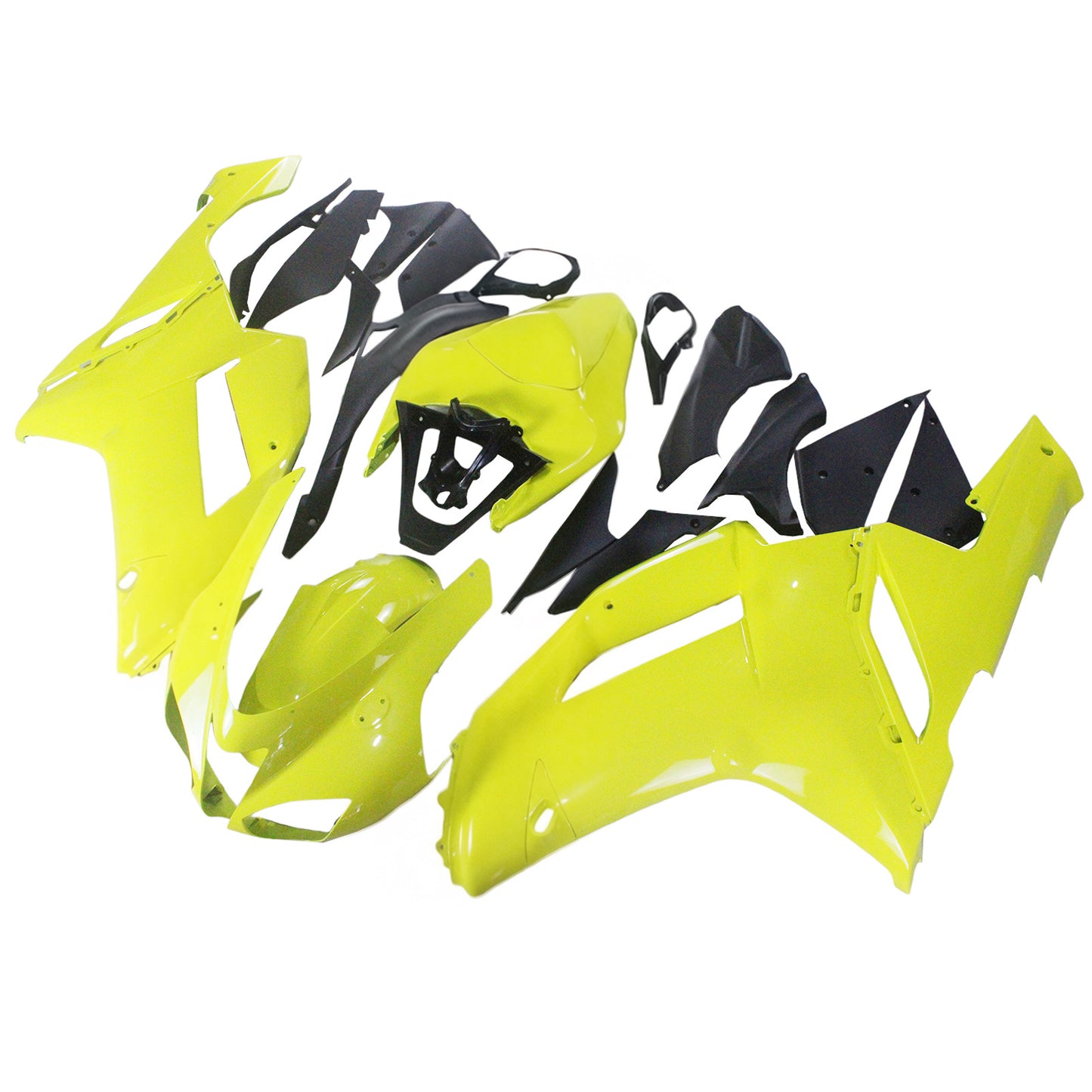 Amotopart Kawasaki 2007-2008 ZX6R 636 KIT GIALLO TEARING
