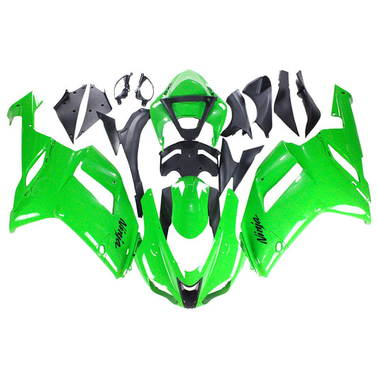 Amotopart Kawasaki 2007-2008 ZX6R 636 KIT GREEN TEARING