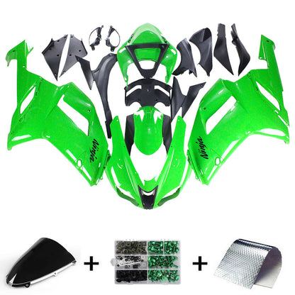 Amotopart Kawasaki 2007-2008 ZX6R 636 KIT GREEN TEARING