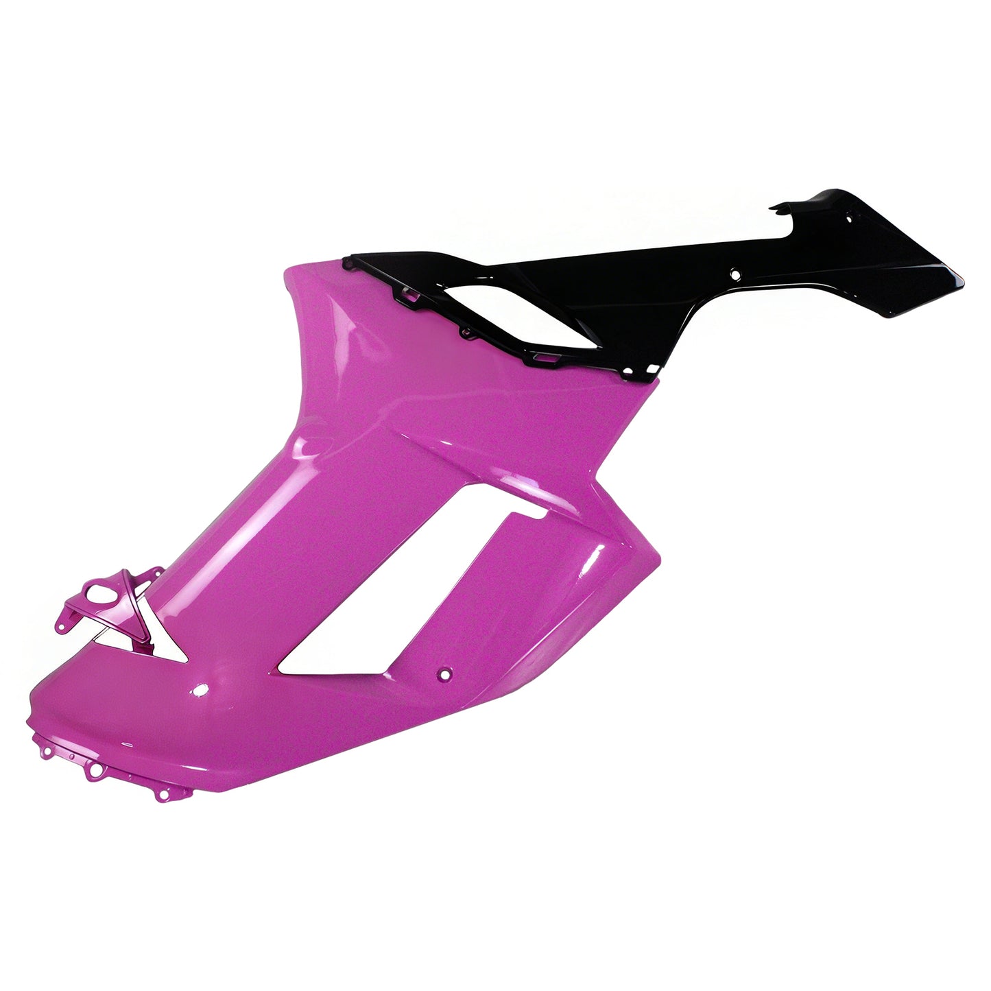 Amotopart Kawasaki 2007-2008 ZX6R 636 kit di carenatura rosa nera
