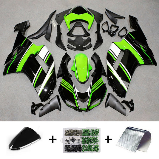 Kit carenatura iniezione in plastica ABS adatto per Kawasaki ZX6R 636 2007-2008