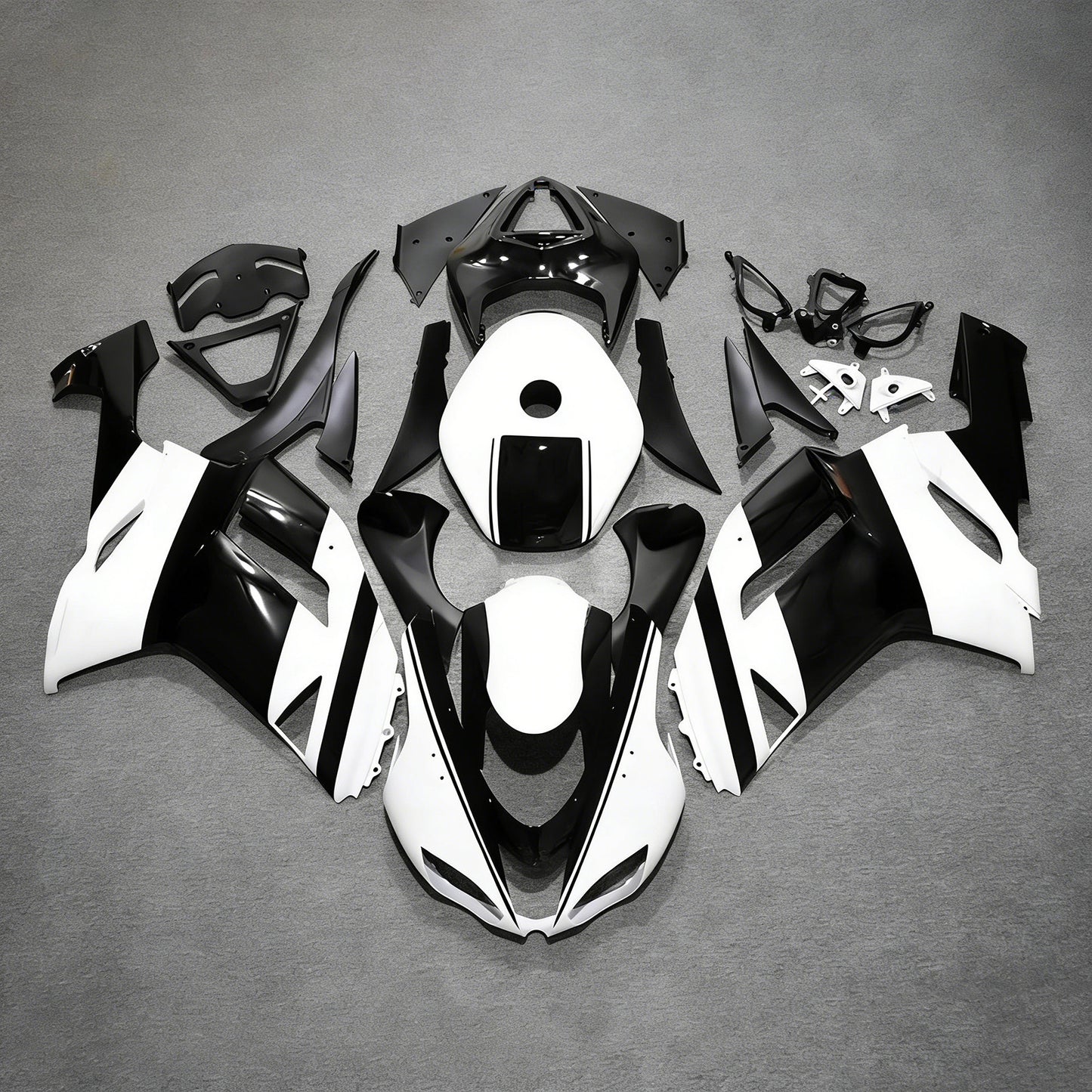 Kit carenatura iniezione in plastica ABS adatto per Kawasaki ZX6R 636 2007-2008