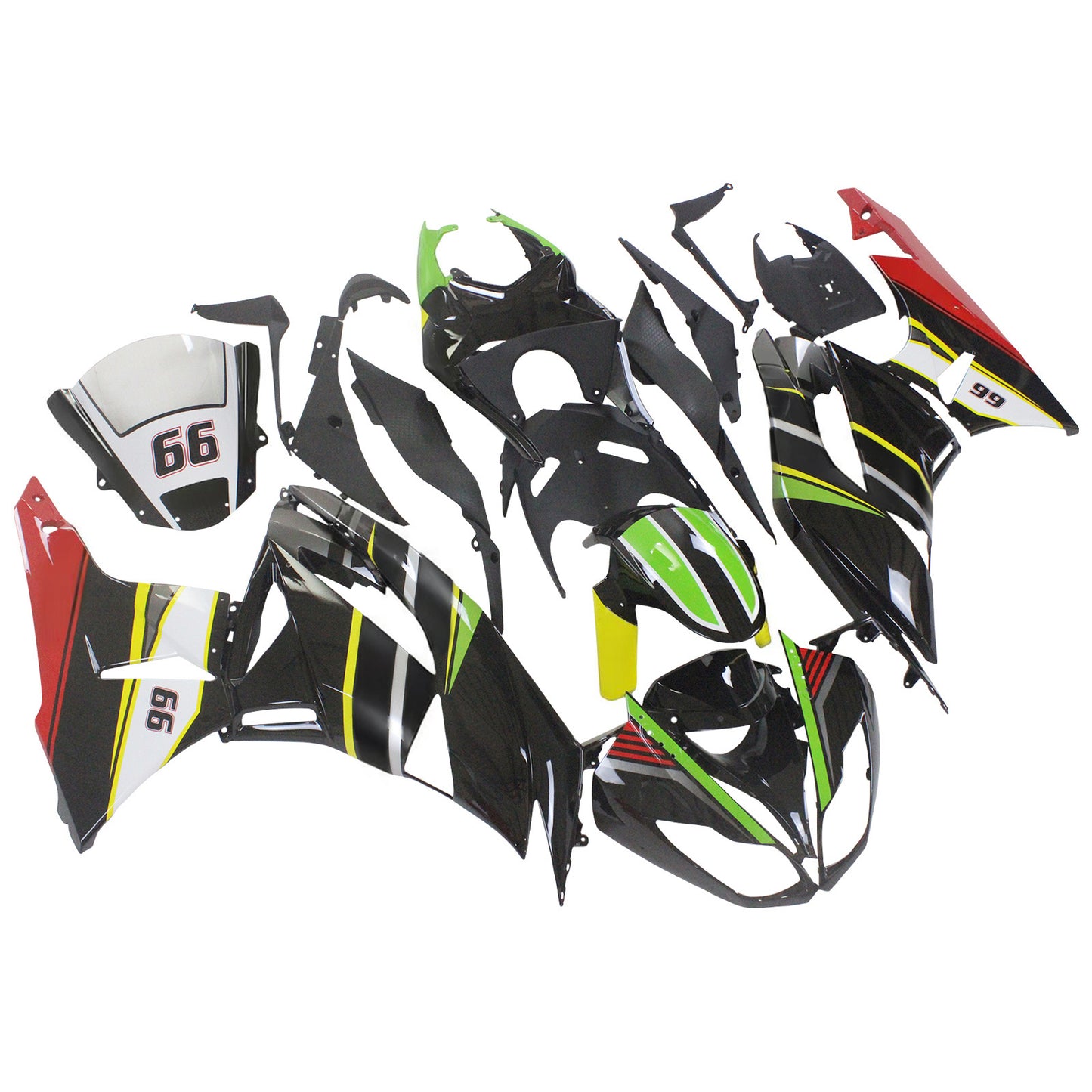 Kit Carenatura Per Kawasaki ZX6R 636 2009-2012 Generico