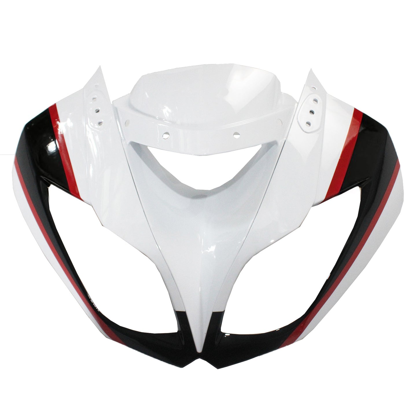Amotopart Kawasaki 2009-2012 ZX6R 636 kit di carenatura nera verde bianco