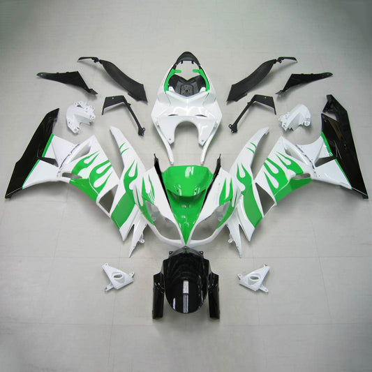 Amotopart Kawasaki 2009-2012 ZX6R 636 WEI ES GREEN ABBILITY KIT
