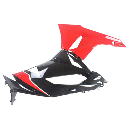 Amotopart Kawasaki 2009-2012 ZX6R 636 ROSSO MISCINA BLACO KIT BLACO