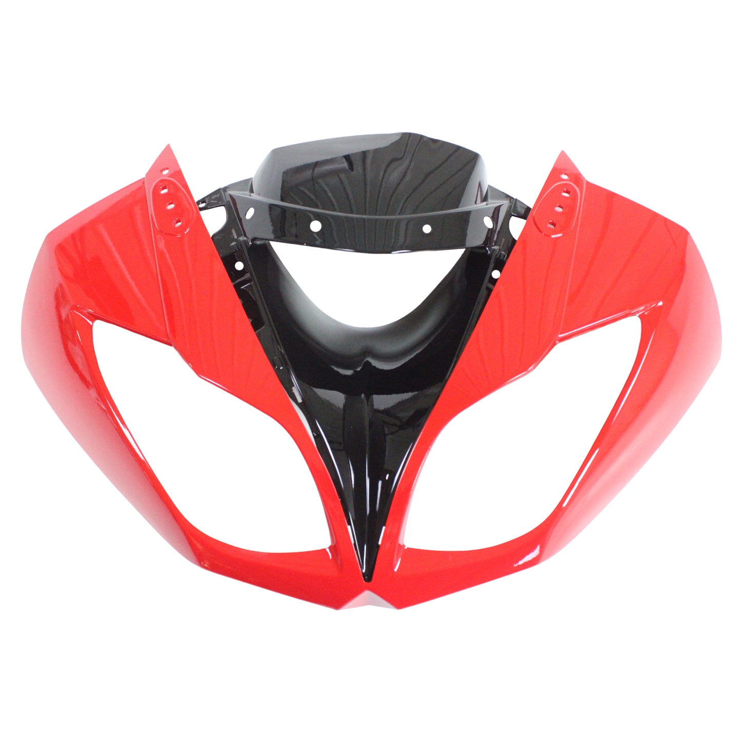 Amotopart Kawasaki 2009-2012 ZX6R 636 KIT BIANCA NERO ROSSO