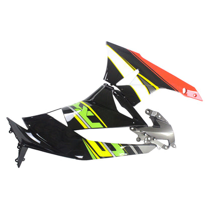 Amotopart Kawasaki 2009-2012 ZX6R 636 Kit di rivestimento artiglio verde nero
