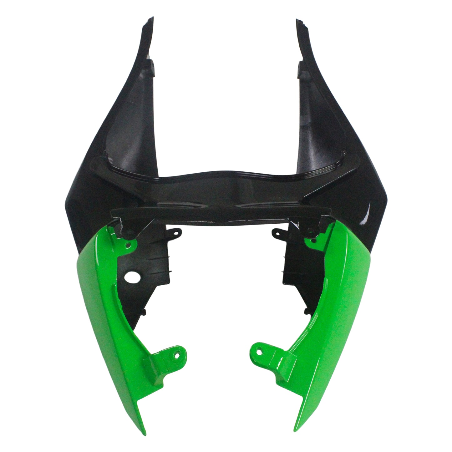 Amotopart Kawasaki 2009-2012 ZX6R 636 Kit di paura nera rosso verde
