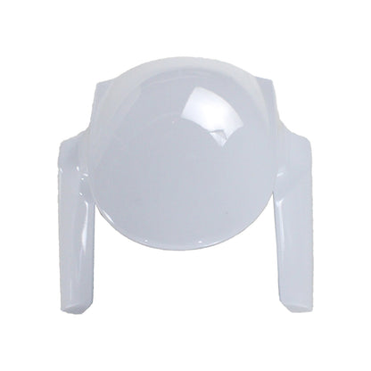 Amotopart Kawasaki 2009-2012 ZX6R 636 Kit di paura nero bianco