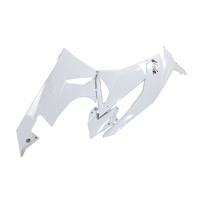Amotopart Kawasaki 2009-2012 ZX6R 636 Kit di paura nero bianco