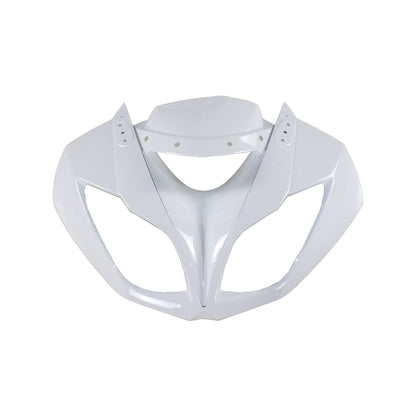 Amotopart Kawasaki 2009-2012 ZX6R 636 Kit di paura nero bianco