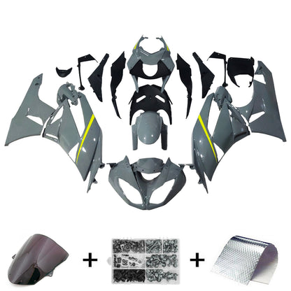 Amotopart Kawasaki ZX6R 636 2009-2012 Kit carena Carrozzeria Plastica ABS