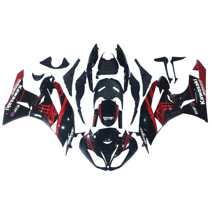 Amotopart Kawasaki ZX6R 636 2009-2012 Kit carena Carrozzeria Plastica ABS