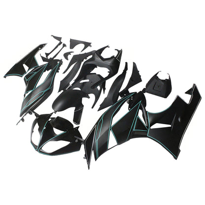 Amotopart Kawasaki ZX6R 636 2009-2012 Kit carena Carrozzeria Plastica ABS