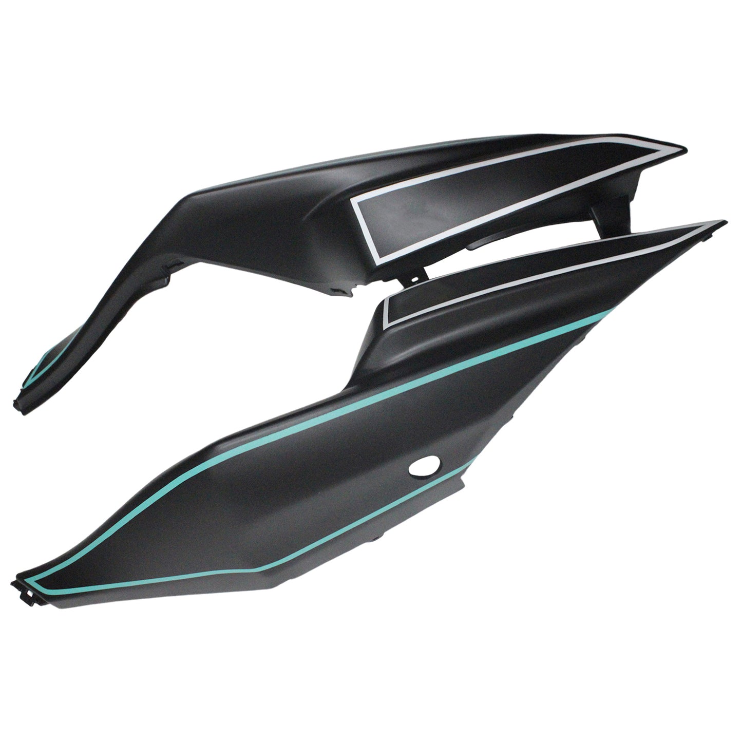 Amotopart Kawasaki ZX6R 636 2009-2012 Kit carena Carrozzeria Plastica ABS