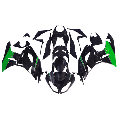 Amotopart Kawasaki ZX6R 636 2009-2012 Kit carena Carrozzeria Plastica ABS