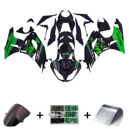 Amotopart Kawasaki ZX6R 636 2009-2012 Kit carena Carrozzeria Plastica ABS