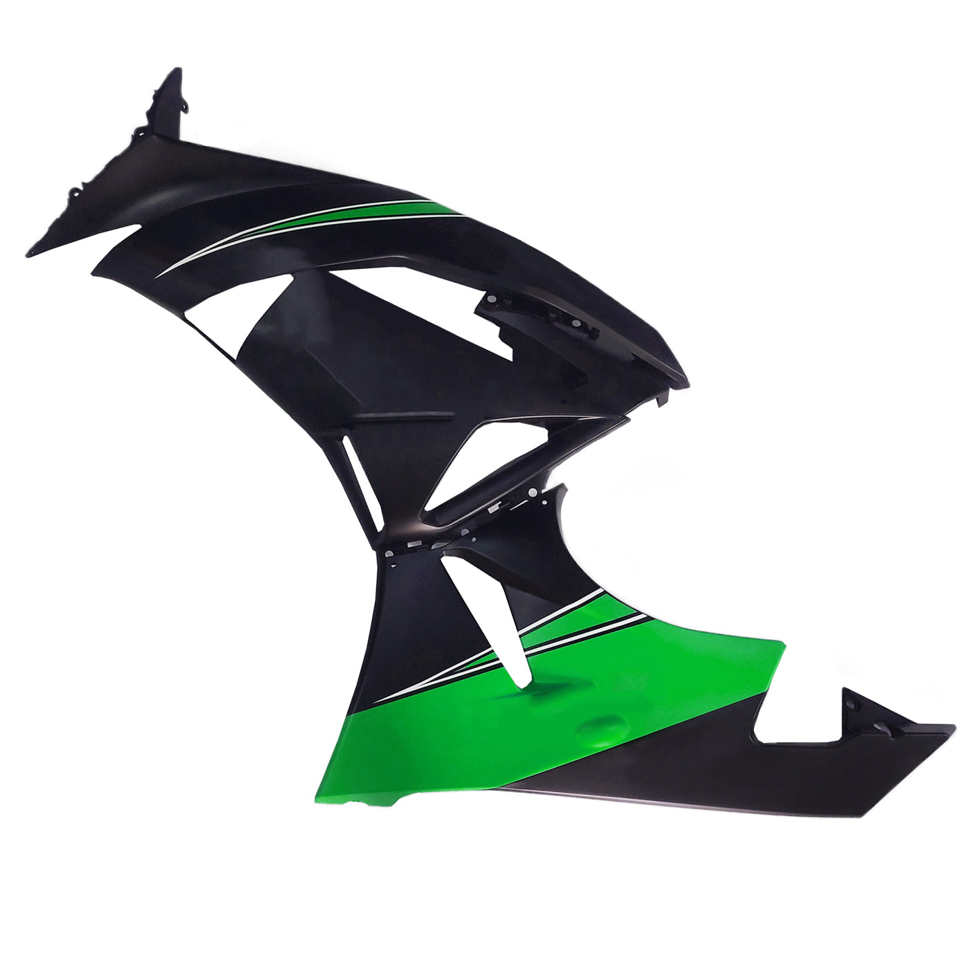 Amotopart Kawasaki ZX6R 636 2009-2012 Kit carena Carrozzeria Plastica ABS