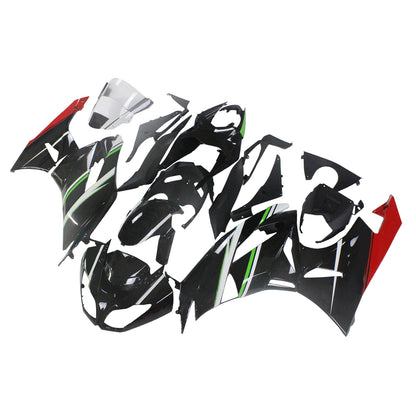 Amotopart Kawasaki ZX6R 636 2009-2012 Kit carena Carrozzeria Plastica ABS