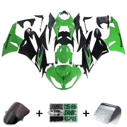 Amotopart Kawasaki ZX6R 636 2009-2012 Kit carena Carrozzeria Plastica ABS