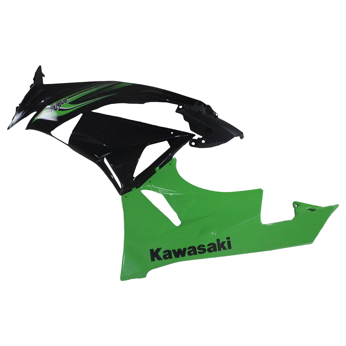 Amotopart Kawasaki ZX6R 636 2009-2012 Kit carena Carrozzeria Plastica ABS