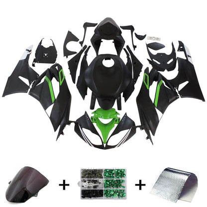 Amotopart Kawasaki ZX6R 636 2009-2012 Kit carena Carrozzeria Plastica ABS