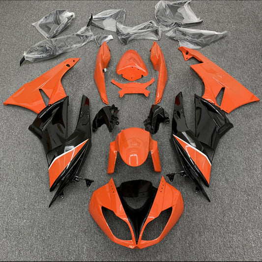 Amotopart Kawasaki ZX6R 636 2009-2012 Kit carena Carrozzeria Plastica ABS