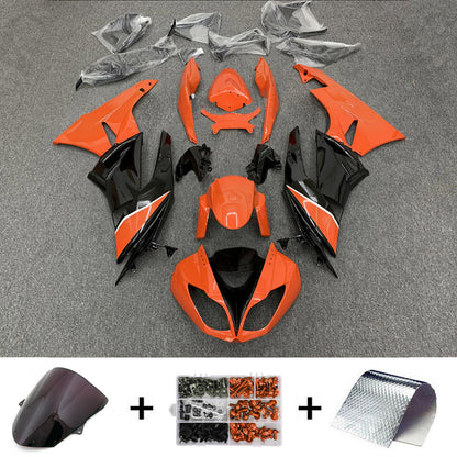 Amotopart Kawasaki ZX6R 636 2009-2012 Kit carena Carrozzeria Plastica ABS