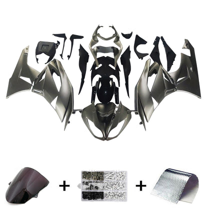 Amotopart Kawasaki ZX6R 636 2009-2012 Kit carena Carrozzeria Plastica ABS