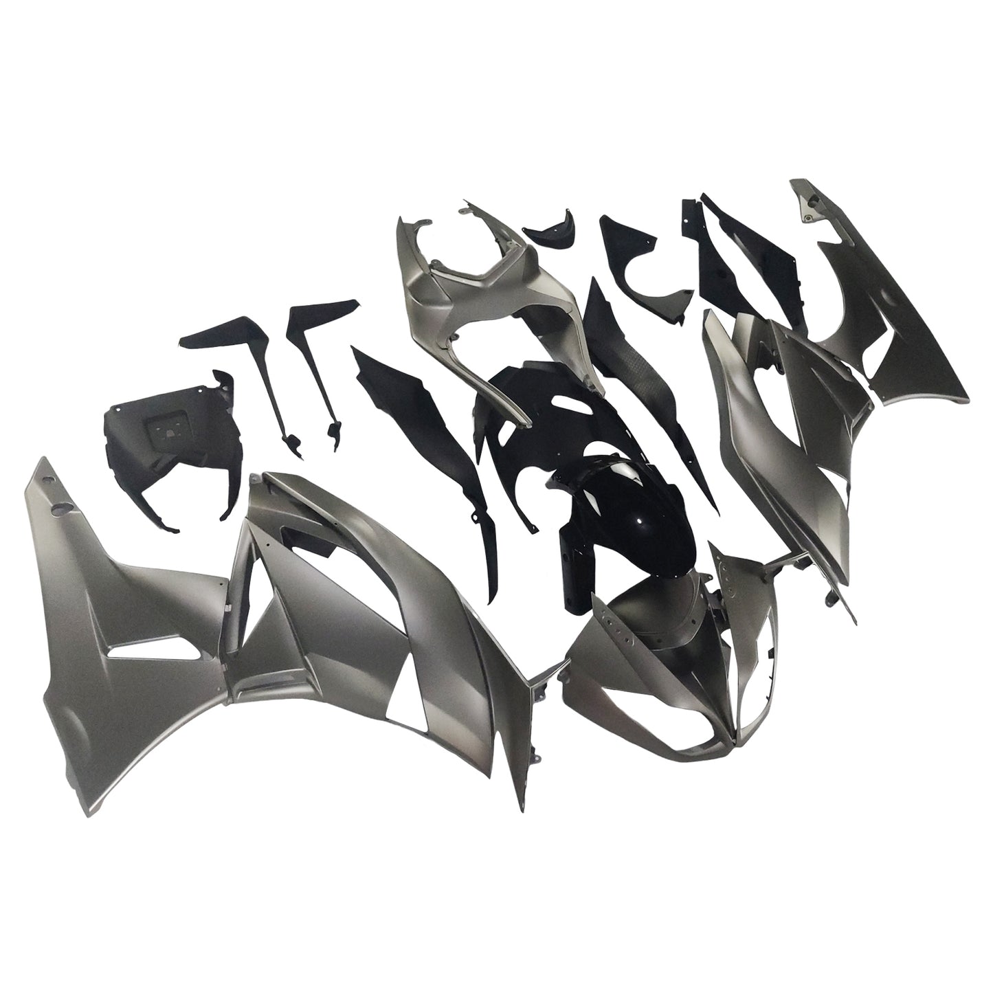 Amotopart Kawasaki ZX6R 636 2009-2012 Kit carena Carrozzeria Plastica ABS