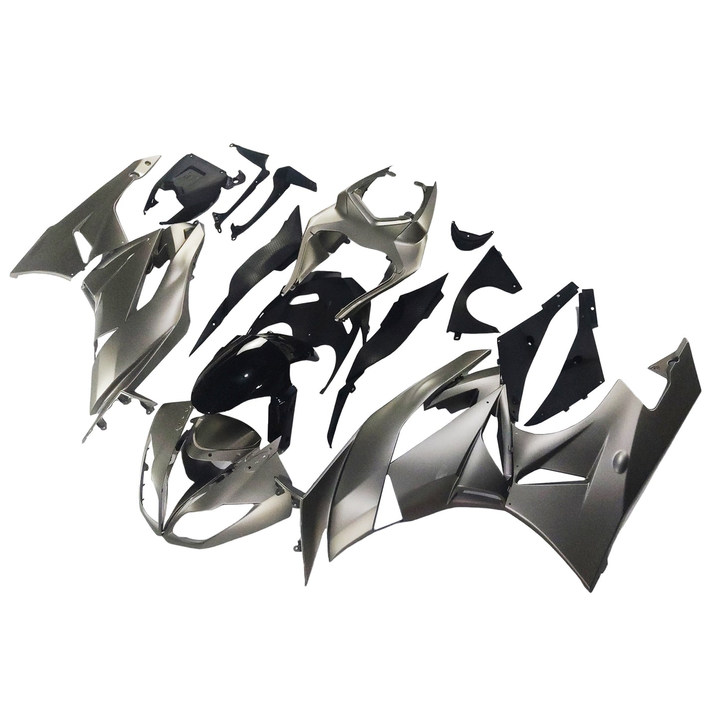 Amotopart Kawasaki ZX6R 636 2009-2012 Kit carena Carrozzeria Plastica ABS