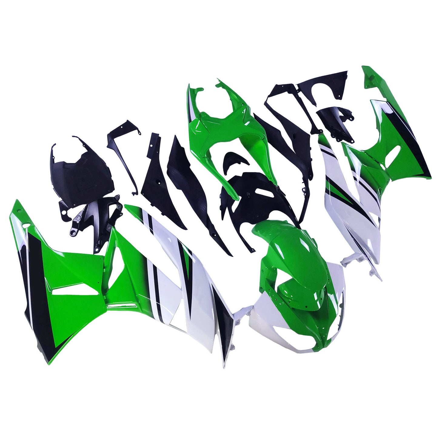 Kit carena Carrozzeria per Kawasaki ZX6R 636 2009-2012 Plastica ABS