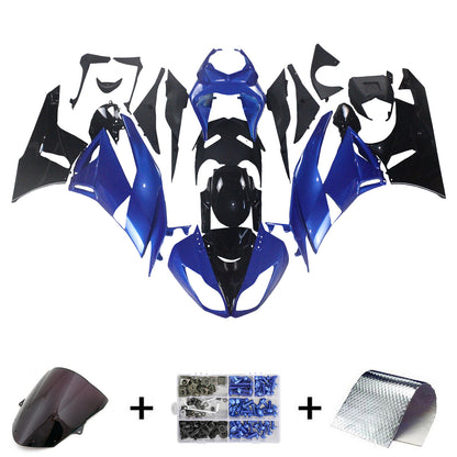 Amotopart Kawasaki ZX6R 636 2009-2012 Kit carena Carrozzeria Plastica ABS