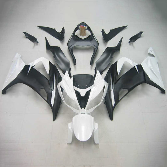Carene 2013-2018 Plastiche Kawasaki ZX6R 636 White Ninja Generic