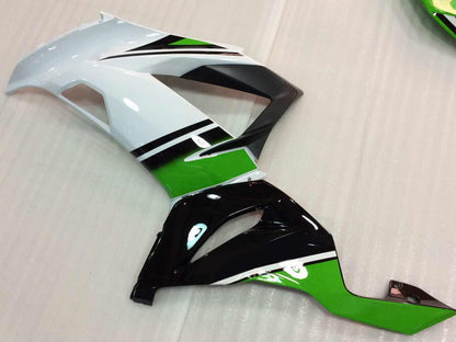 Carene 2013-2018 Plastiche Kawasaki ZX6R 636 Verde Bianco Ninja Racing Generic