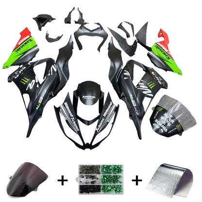 Amotopart Kit Carena Kawasaki ZX6R 636 2013-2018 Carrozzeria Plastica ABS