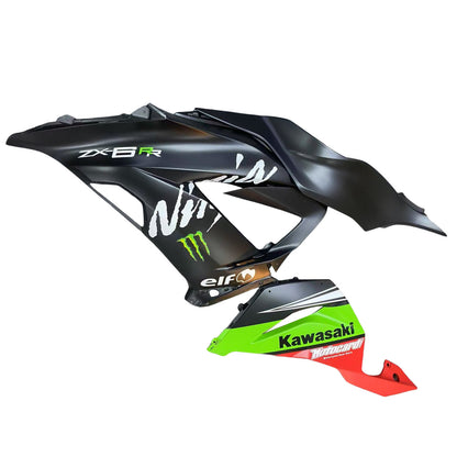 Amotopart Kit Carena Kawasaki ZX6R 636 2013-2018 Carrozzeria Plastica ABS