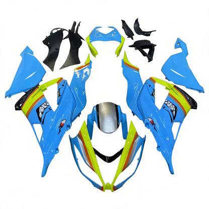Amotopart Kit Carena Kawasaki ZX6R 636 2013-2018 Carrozzeria Plastica ABS