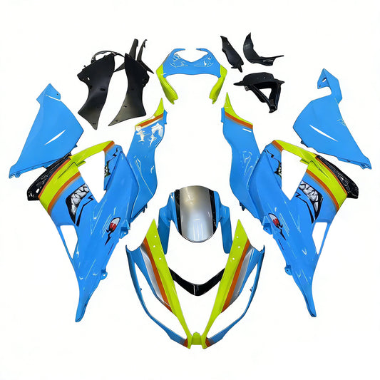 Amotopart Kit Carena Kawasaki ZX6R 636 2013-2018 Carrozzeria Plastica ABS
