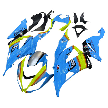 Amotopart Kit Carena Kawasaki ZX6R 636 2013-2018 Carrozzeria Plastica ABS