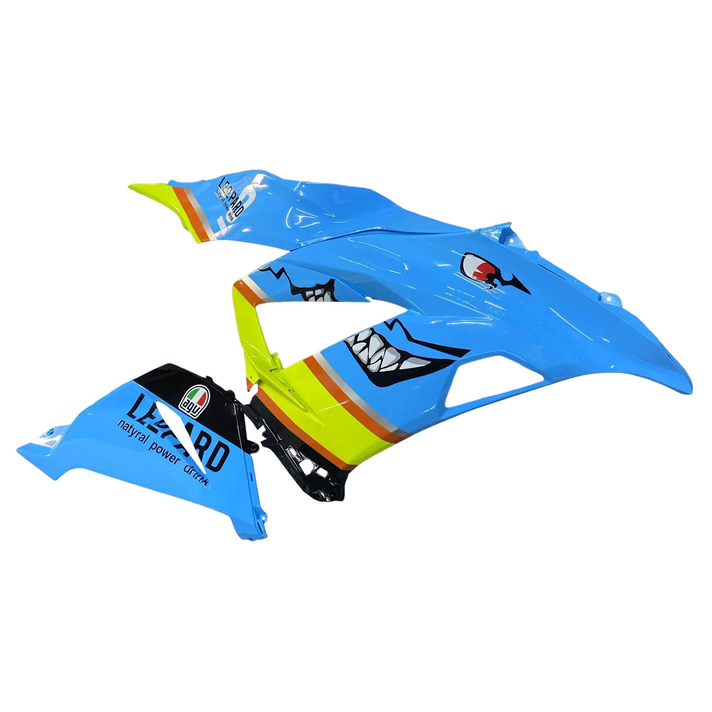 Amotopart Kit Carena Kawasaki ZX6R 636 2013-2018 Carrozzeria Plastica ABS