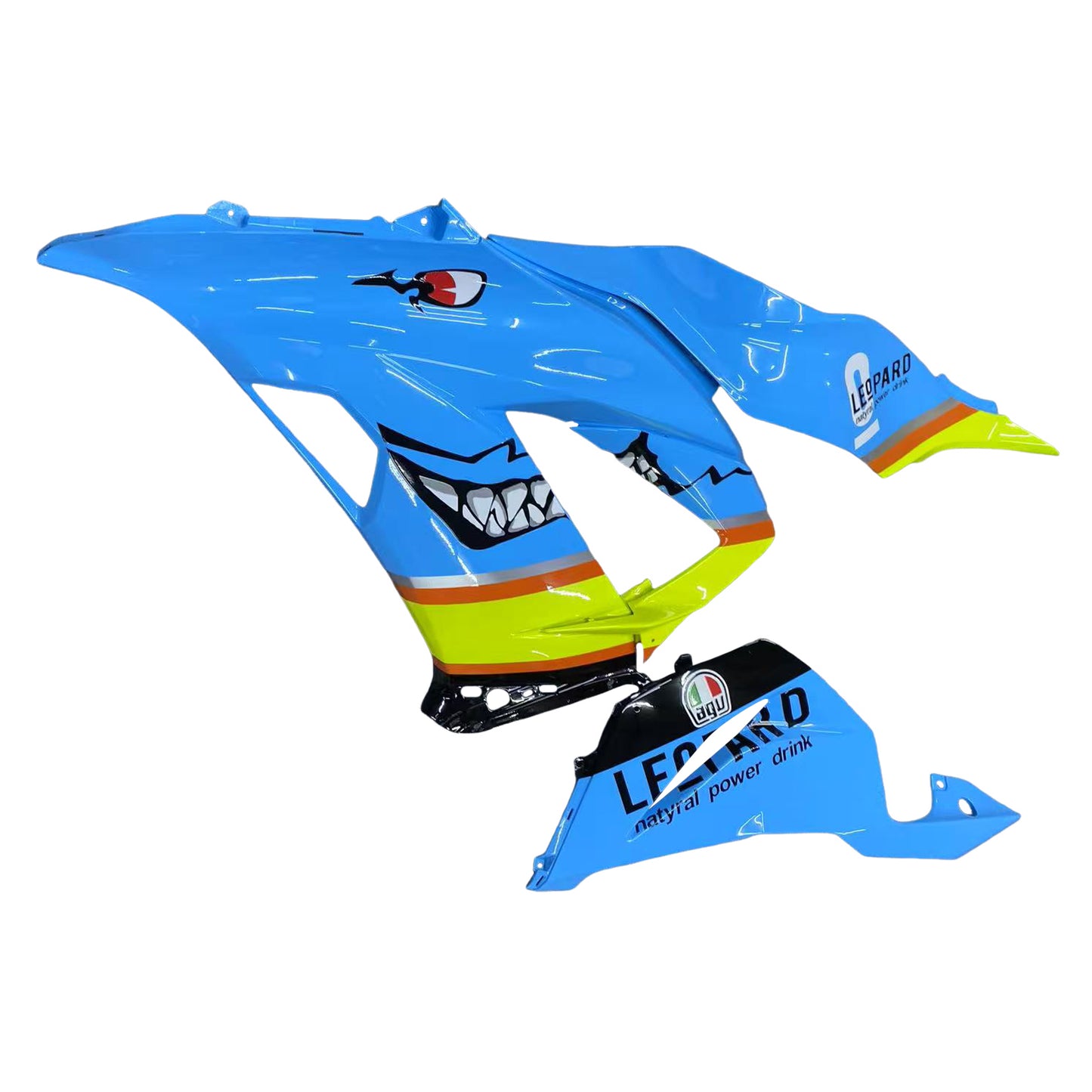 Amotopart Kit Carena Kawasaki ZX6R 636 2013-2018 Carrozzeria Plastica ABS