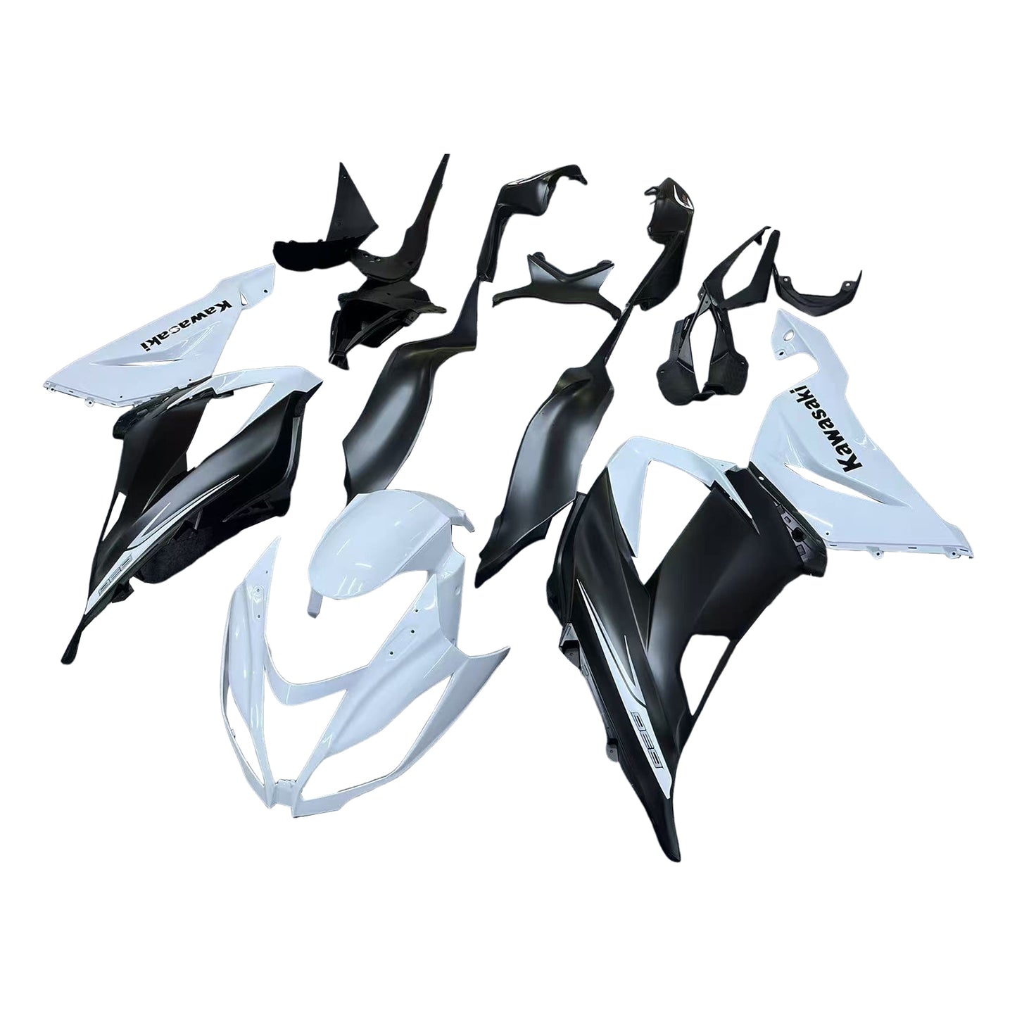 Amotopart Kit Carena Kawasaki ZX6R 636 2013-2018 Carrozzeria Plastica ABS