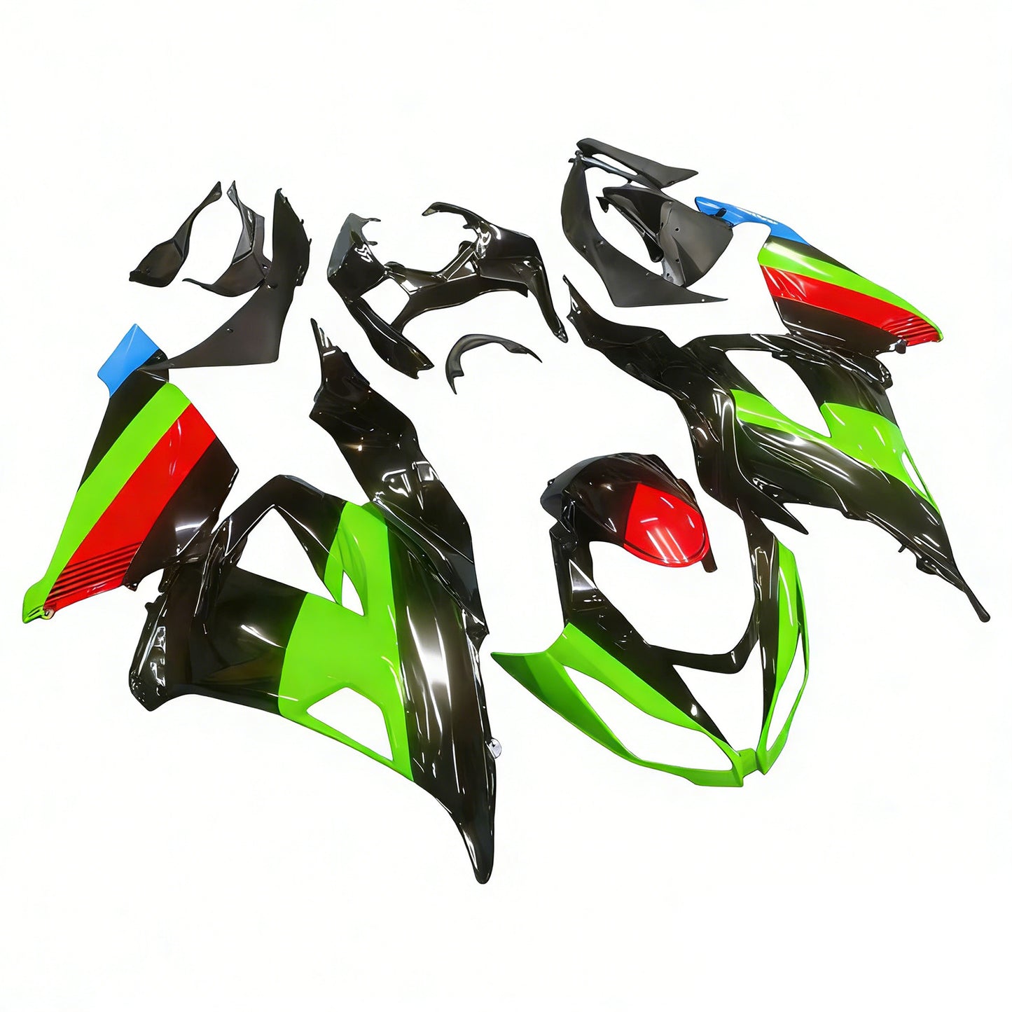 Amotopart Kit Carena Kawasaki ZX6R 636 2013-2018 Carrozzeria Plastica ABS