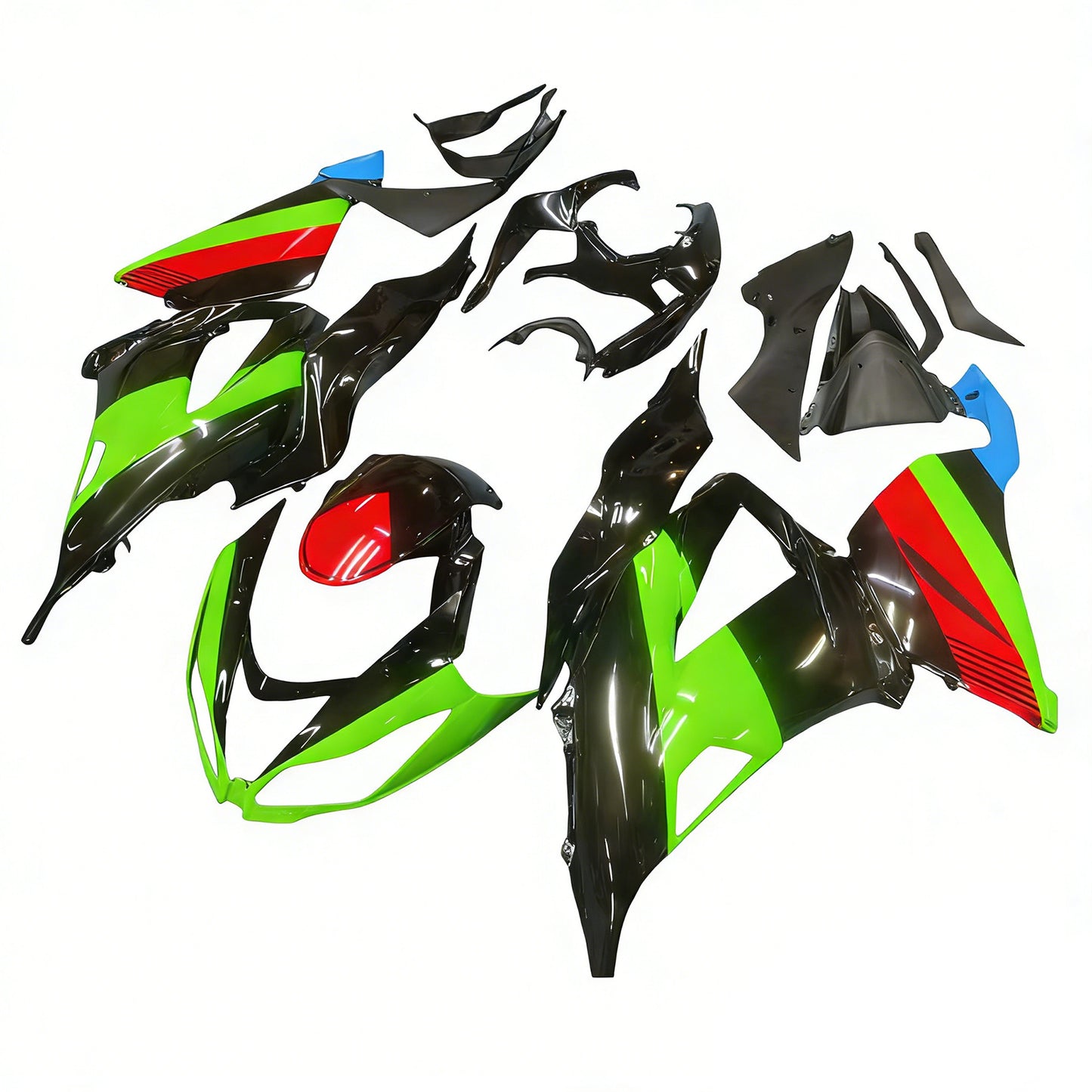 Amotopart Kit Carena Kawasaki ZX6R 636 2013-2018 Carrozzeria Plastica ABS