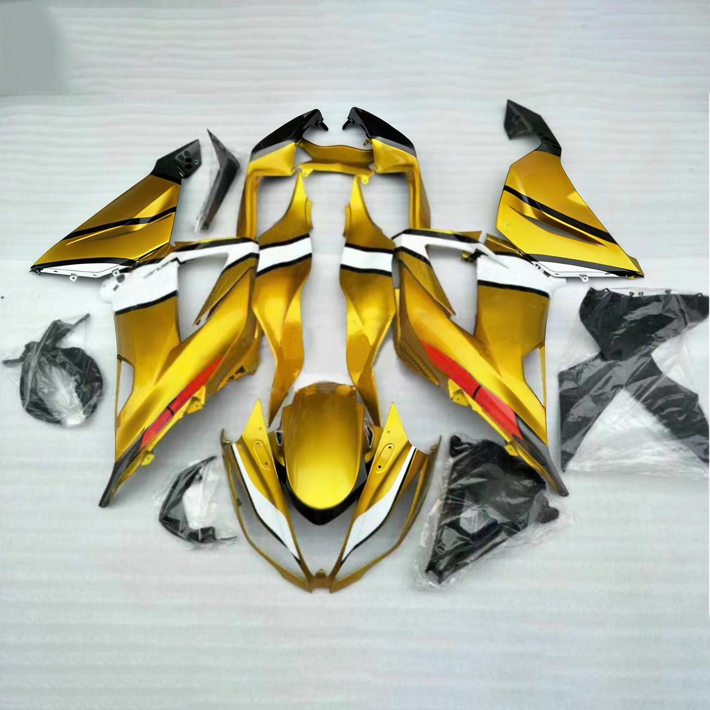 Amotopart Kit Carena Kawasaki ZX6R 636 2013-2018 Carrozzeria Plastica ABS