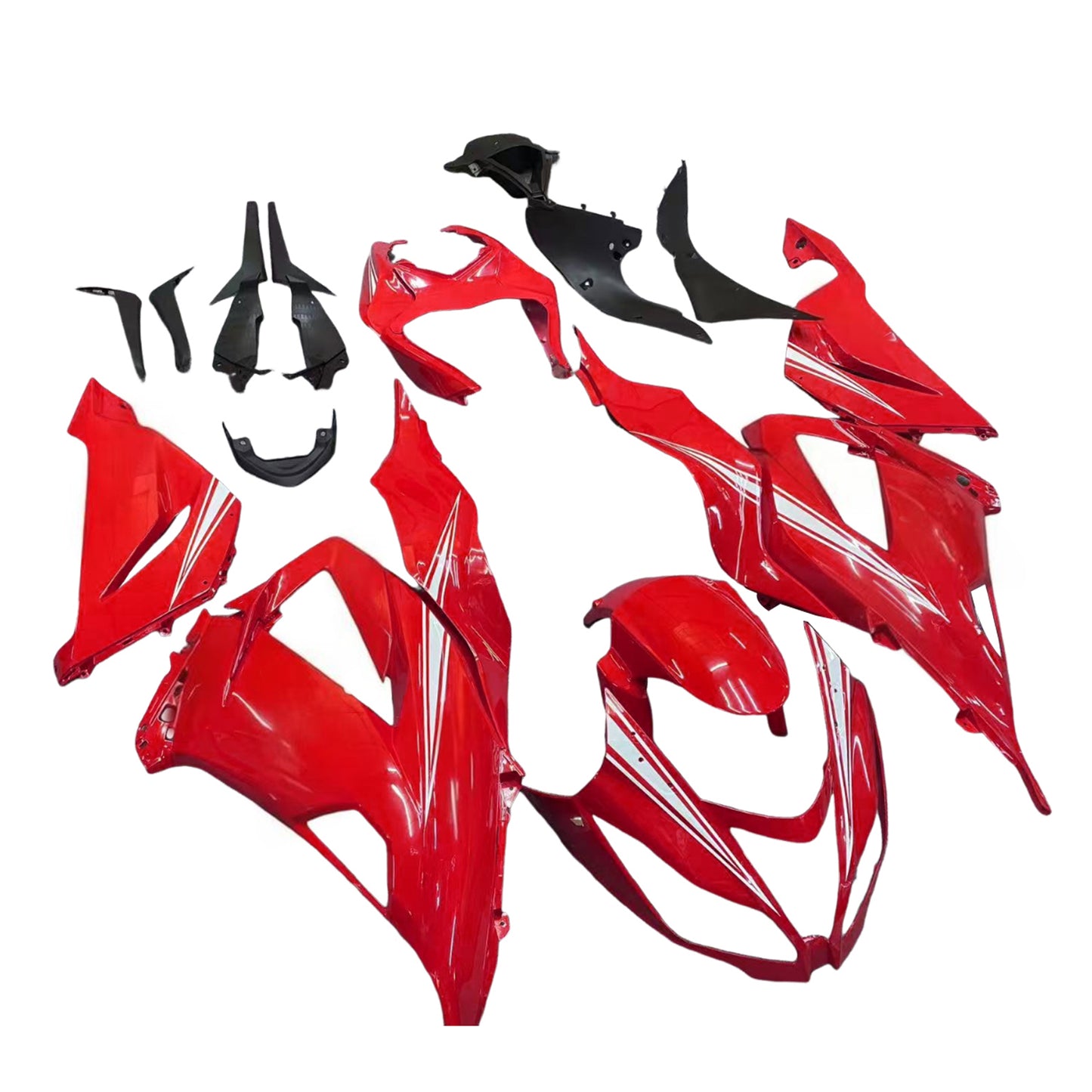 2013-2018 Kawasaki ZX6R 636 Kit carena iniezione Carrozzeria Plastica ABS